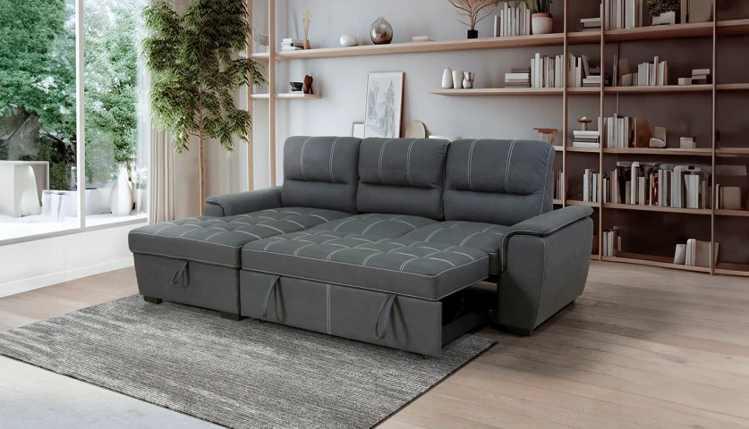 New Farrar Chaise Longue Sofa Bed 256x160cm