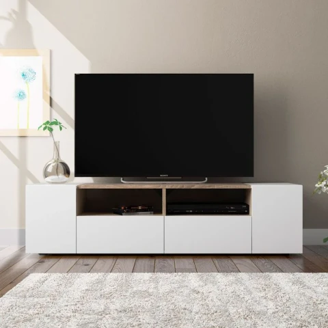TV Stand 138x36 cm, Four Doors