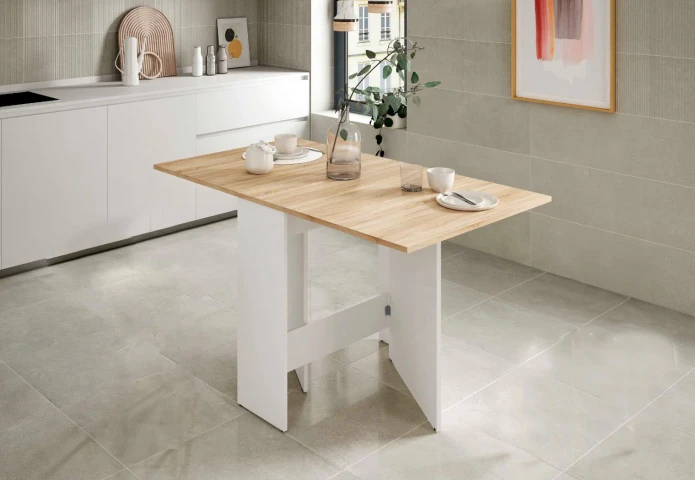 Sweden Drop-Leaf Extendable Side Table (31 to 140 x 77 cm)