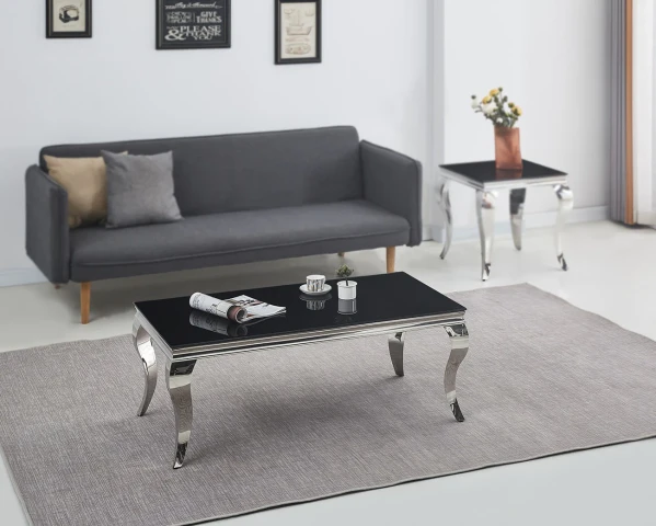 Vanguardia Tempered Glass Coffee Table 120cm