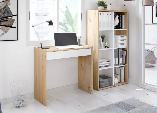 Noa Desk with Drawer 82x77 cm