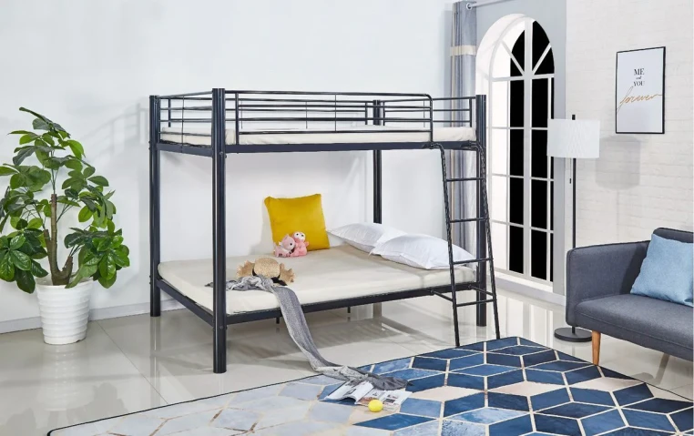 Double Metal Bunk Bed 135x190 cm