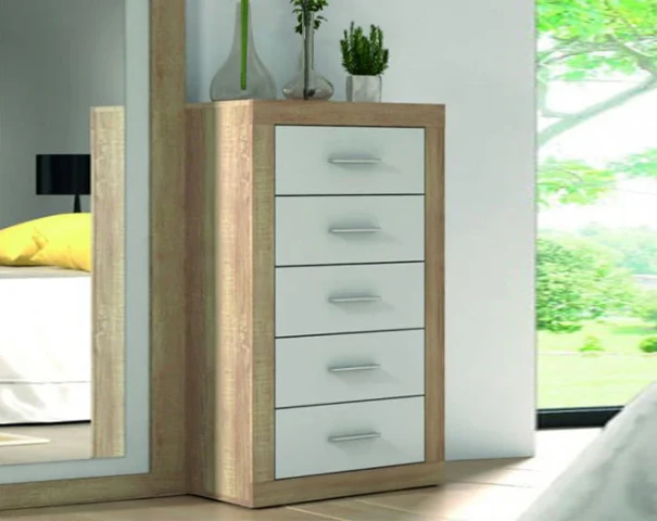 Commode Lara with 5 Drawers 106x60cm